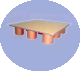 Specail sized pallets for specific need are availabla